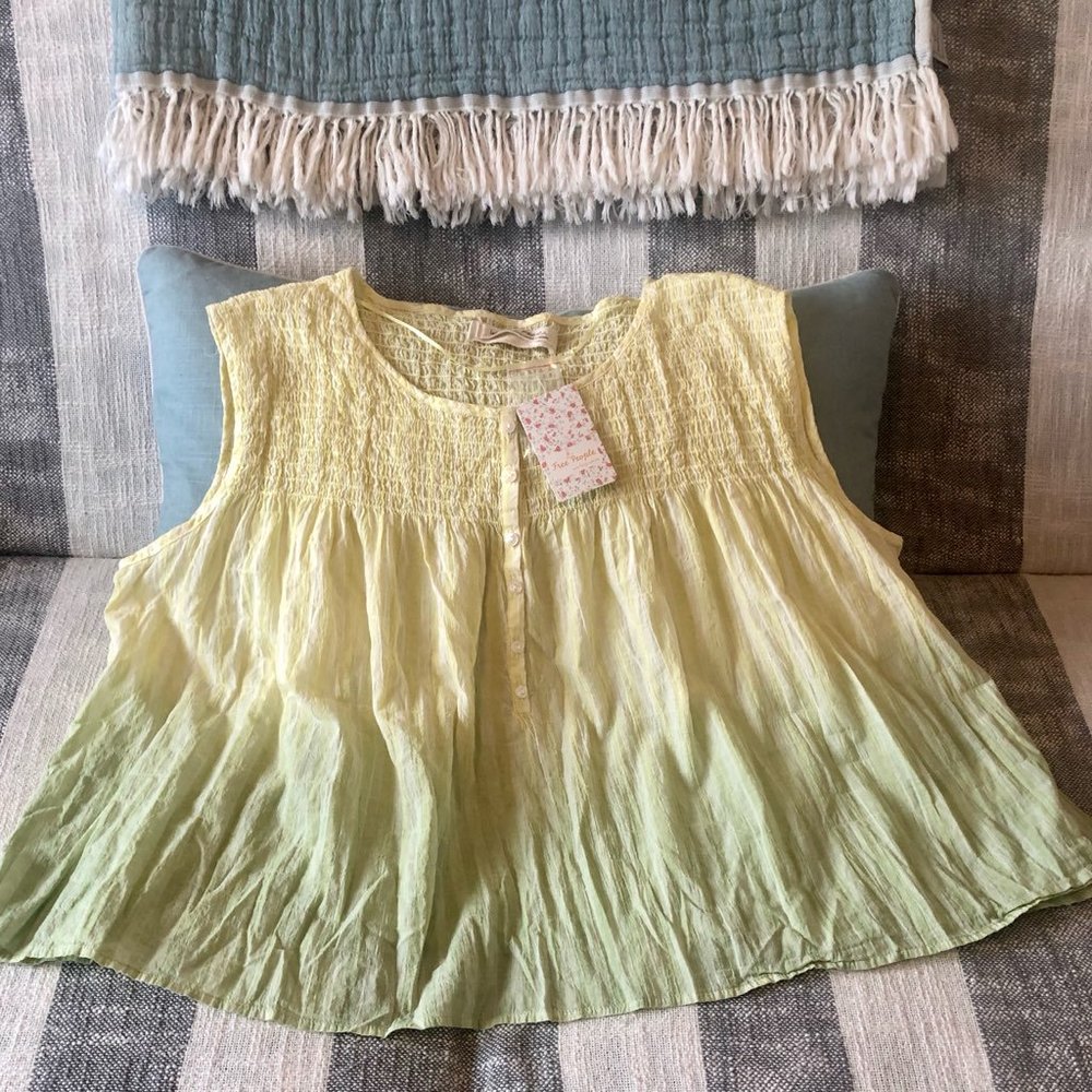 New Free People Relaxed Top M